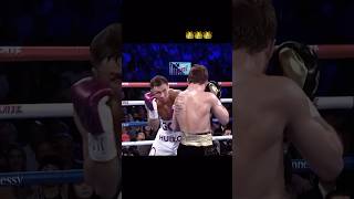 When Canelo realized how strong GGG was boxing [upl. by Anilak]