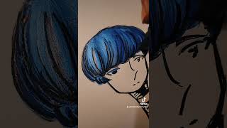 Land of the lustrous 💙💙💙 animeart landofthelustrous art drawing sketching animefanart [upl. by Spain]