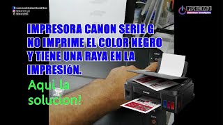 Impresora Canon no imprime negro Aquí la solución Canon printer does not print blackimprecompust [upl. by Kare556]