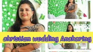 Christian wedding Anchoring in Malayalam [upl. by Nalor499]