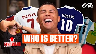 Beckham or Giggs Benzema or Mbappé Cristiano Ronaldo names his top player [upl. by Tymon]