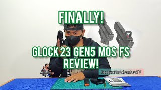 Glock 23 Gen5 MOS FS REVIEW glock23 Glock 23 GL23 G23 40 SampW 40 40 caliber favorite [upl. by Shantee246]