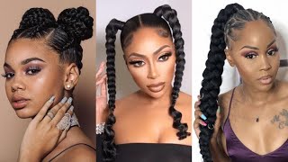 Hot Prom Hairstyles for Black Women 2023 [upl. by Irbmac]