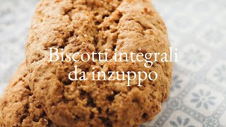 Biscotti integrali al limone da inzuppo [upl. by Halley927]