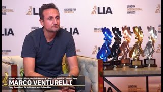 Jury President Marco Venturelli lead the TV amp Cinema and Online Film during 2024 LIA in Las Vegas [upl. by Llevrac352]