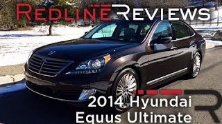 2014 Hyundai Equus Ultimate – Redline Review [upl. by Nadabus]