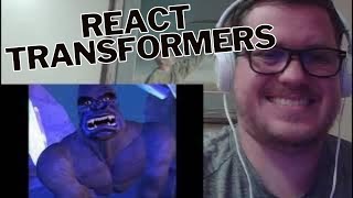 I React To quotEvery Transformers Cartoon Intro Openingquot [upl. by Anairad]