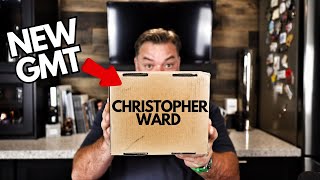 Christopher Ward C60 Trident GMT 300 Unboxing [upl. by Gaves]