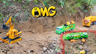 Dozer Making Way To Difficult Danger Spot  Stop Motion MennikCreator [upl. by Dario]