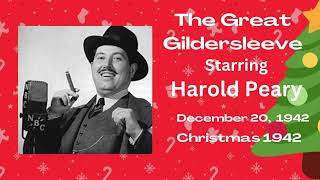 The Great Gildersleeve  Christmas 1942  December 20 1942  OldTime Radio Comedy [upl. by Ramoh606]