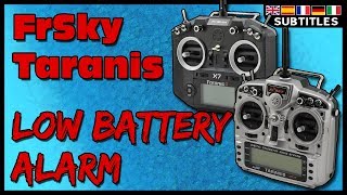 OpenTX Tutorial  Low Battery Alarm [upl. by Maurine]