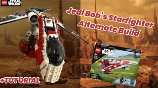 I turned Jedi Bob’s Starfighter into a DROPSHIP  Lego Star Wars Jedi Bob alternate build [upl. by Arturo]