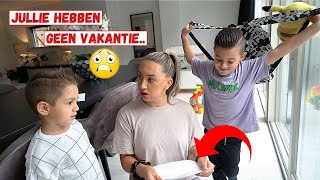 JULLIE MOETEN NAAR SCHOOL DEZE ZOMERVAKANTIE PRANK 😬  589 [upl. by Kenward]