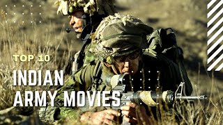 Top 10 Indian army movies [upl. by Une]