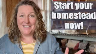 How to start a homestead AND work full time Without DYING [upl. by Anaiv239]