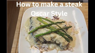 How to make a steak Oscar Style [upl. by Gauthier]