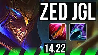 ZED vs SKARNER JGL  615  KR Challenger  1422 [upl. by Agata]