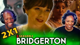 BRIDGERTON Season 2 Episode 1 Reaction and Discussion 2x1  Capital R Rake [upl. by Joshia]