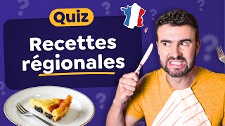 QUIZ  Plats Régionaux de France  30 Questions culinaires [upl. by Acir]