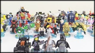 LEGO Dimensions  ALL FIGURES AND VEHICLES COMPLETE COLLECTION [upl. by Kwang]