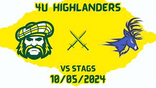 4U Highlanders Highlights Vs Deer Park Stags on 10052024 [upl. by Suivatra]