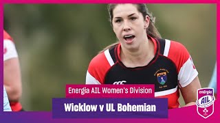 Wicklow v UL Bohemian  EnergiaAIL Highlights Womens Div 1 Rd 6 [upl. by Nels]