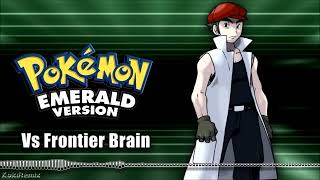 Pokémon EmeraldORAS Hoenn Frontier Brain Battle Remix ポケモン ホウエン フロンティアブレーン戦 BGM アレンジ [upl. by Dobrinsky]