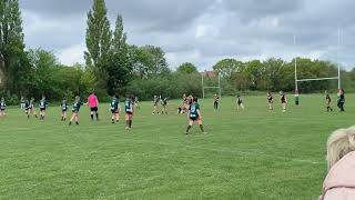 Halton Farnworth Hornets U14s Girls v Leigh Miners Blacks U14S  Semi Final 🏆 [upl. by Nnaeus]