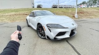 2023 Toyota GR Supra Premium 30 Start Up Exhaust Test Drive Walkaround POV and Review [upl. by Ravert]