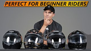 Affordable Motorcycle Helmet Shootout Bell Scorpion Shoei and Speed and Strength [upl. by Tania151]