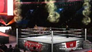 Brock Lesnar Entrance SmackDown Vs RAW 2011 X box 360 [upl. by Teriann]