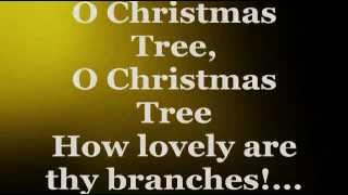 O Christmas Tree Lyrics  ARETHA FRANKLIN [upl. by Suiddaht]