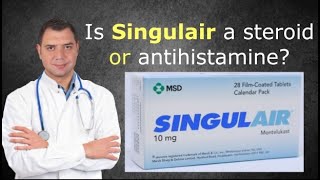 Is Singulair a steroid or antihistamine [upl. by Enelrahc]