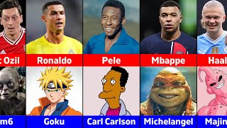 You Won’t Believe Which Footballers Look Like Cartoons [upl. by Ayhay547]