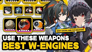 THE BEST WENGINES FOR EVERY CHARACTER Free To Play and Pay To Win [upl. by Edya649]