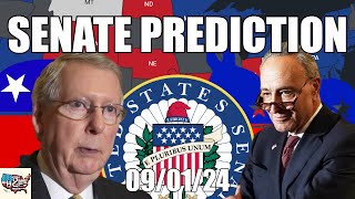 2024 Senate Elections Prediction  Republicans Hold Advantage [upl. by Elatan]