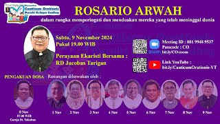 Misa Penutup Rangkaian Rosario Arwah  9 Nov 2024 pukul 1900 WIB [upl. by Nalro]