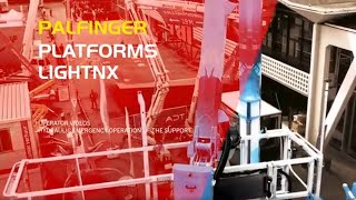 PALFINGER Service  1500 Light NX  Hydraulic emergency operation of the support [upl. by Trula]