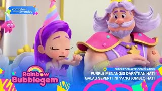 BUBBLEGEMAKEP COMPILATION  PURPLE MENANGIS DAPATKAN HATI GALAU SEPERTI INI YANG JOMBLO HATI [upl. by Landrum2]