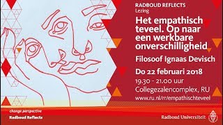 Het empathisch teveel Op naar een werkbare onverschilligheid  Lezing door filosoof Ignaas Devisch [upl. by Abramo641]