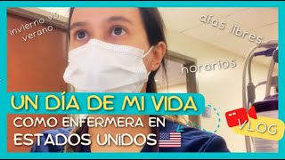 Vida de Enfermeras Extranjeras🌟 en EEUU TRABAJO y DIA LIBRE [upl. by Irrol]