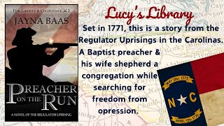 Historical Fiction Book Review Preacher on the Run is set in the Regulator Uprisings in 1771 [upl. by Yanaj]