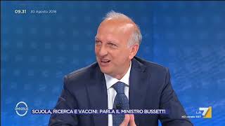 Maturità Bussetti Ministro dellIstruzione Nel 2019 lesame di Stato cambierà [upl. by Parthena718]