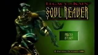 Legacy of Kain Soul Reaver  PS1  Title Screen Demos [upl. by Anica]