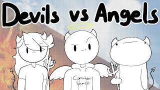 Devils Vs Angels w Jaiden Animations amp TheOdd1sOut [upl. by Simonetta]