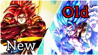 USING THE NEW amp OLD 1 UNIT TOGETHER Dragon ball legends [upl. by Yenahs]