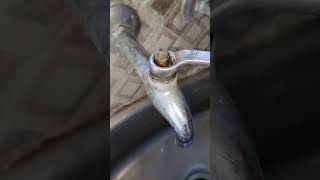 STOP Water Leakage From Your Tap TODAY Short youtubeshort plumbing plumber trainding [upl. by Yggam]