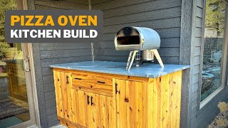 Outdoor Pizza Oven Kitchen Build Perfect for Gozney amp Ooni Ovens [upl. by Lamdin]