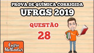 Questão 28 prova de química UFRGS 2019  Na tabela abaixo são apresentadas as densidades de alguns [upl. by Charleton93]