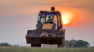 JCB 3DX Old House Demolition and Dig 18 Column Box for Build New Big House  jcb video [upl. by Hausner]